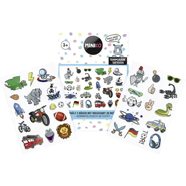 Temporäre Tattoos SET 03