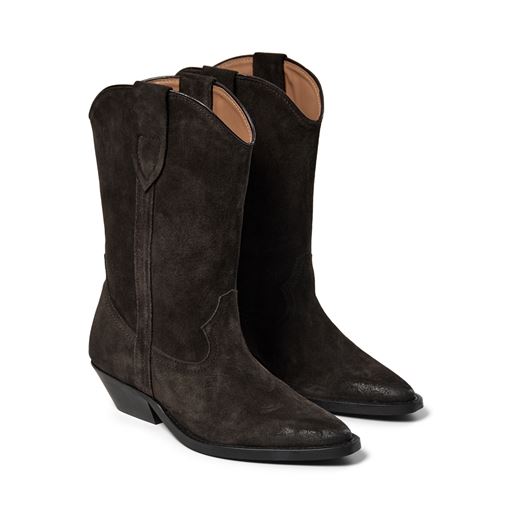 Pavement Nikki Suede Støvler, Brown Suede, 37