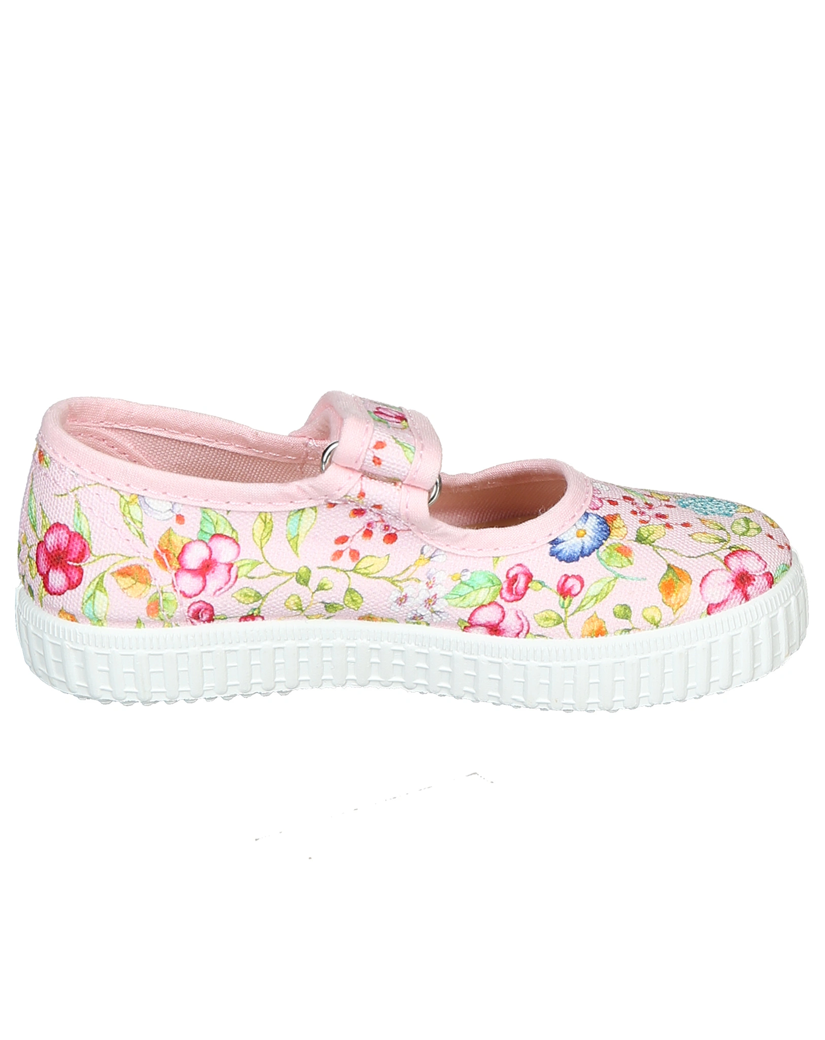 Canvas-Spangenschuhe FLOR MULTI in rosa