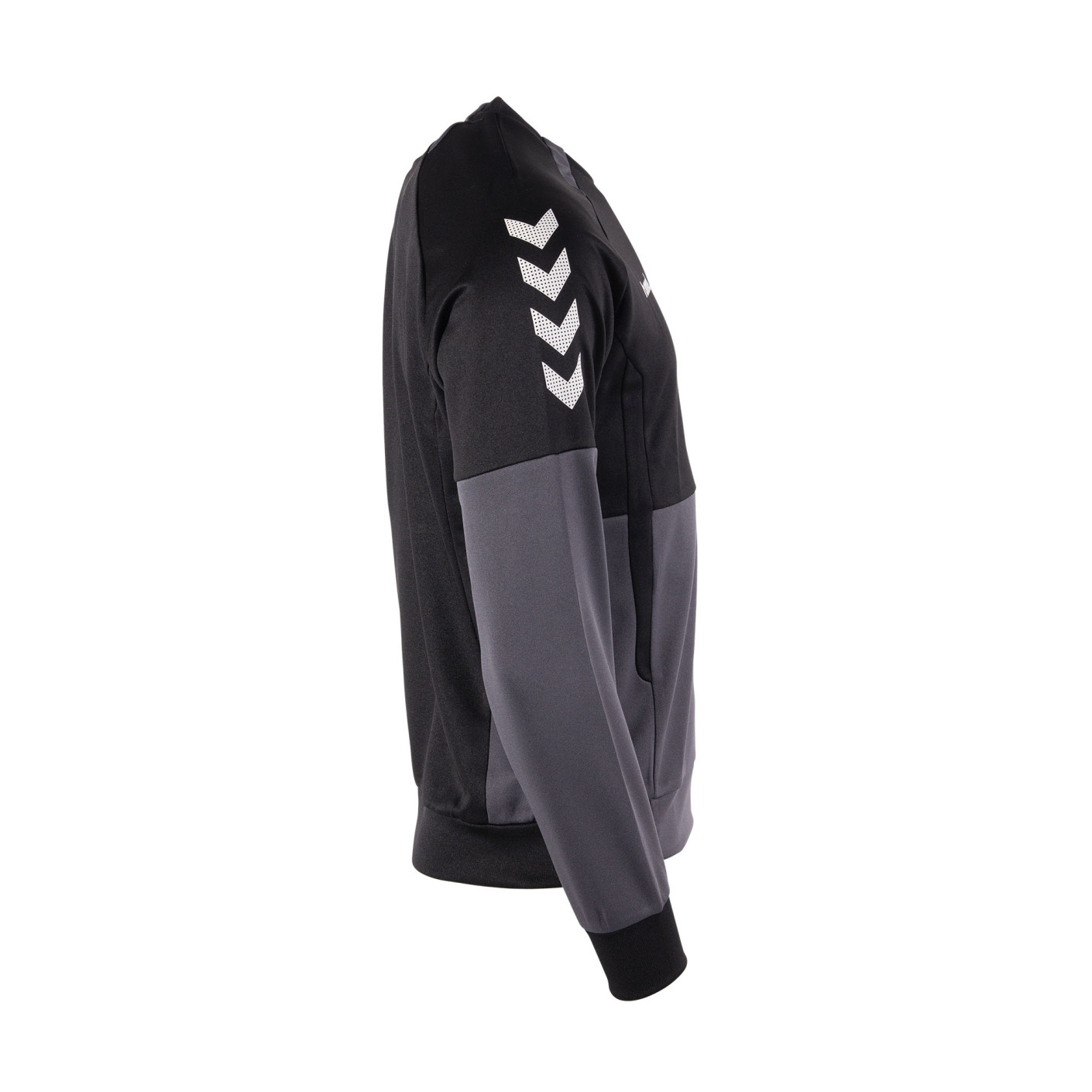 Hummel Authentic Trainingstrui Kids Grijs Zwart