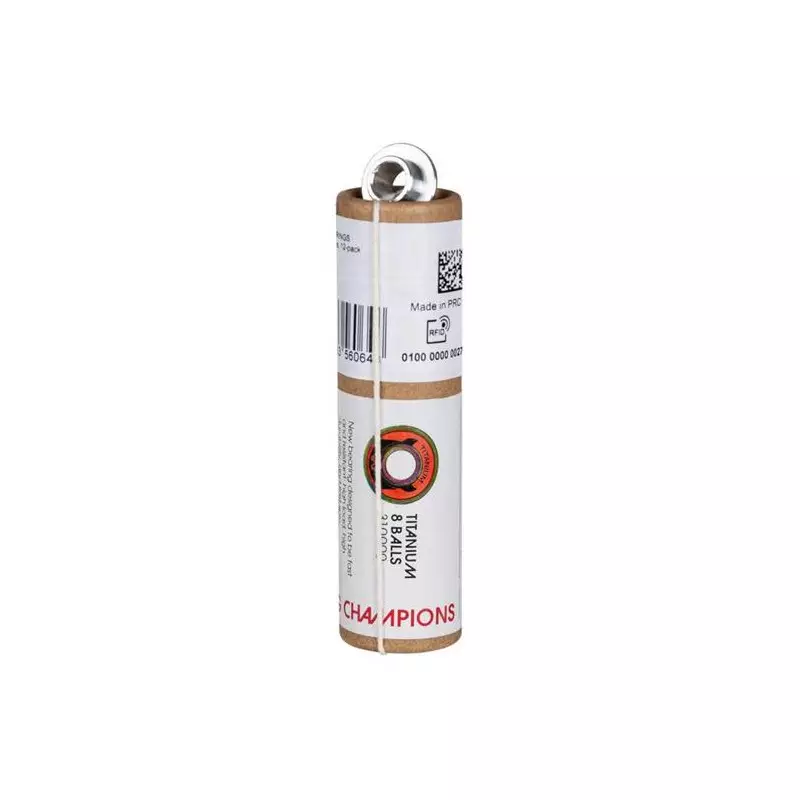 Roulements roller WICKED Titanium 8 balls 12-pack