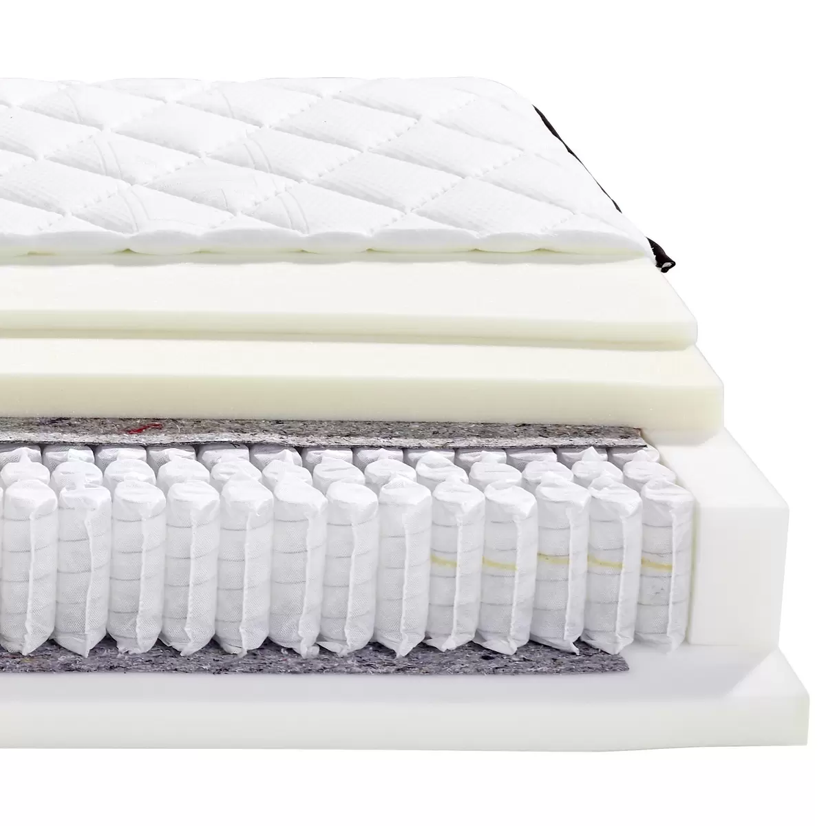 Matratze Cecile H2/H3 180x200 weiss