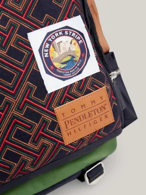 Mochila Tommy x Pendleton New York Stripe TH Monogram