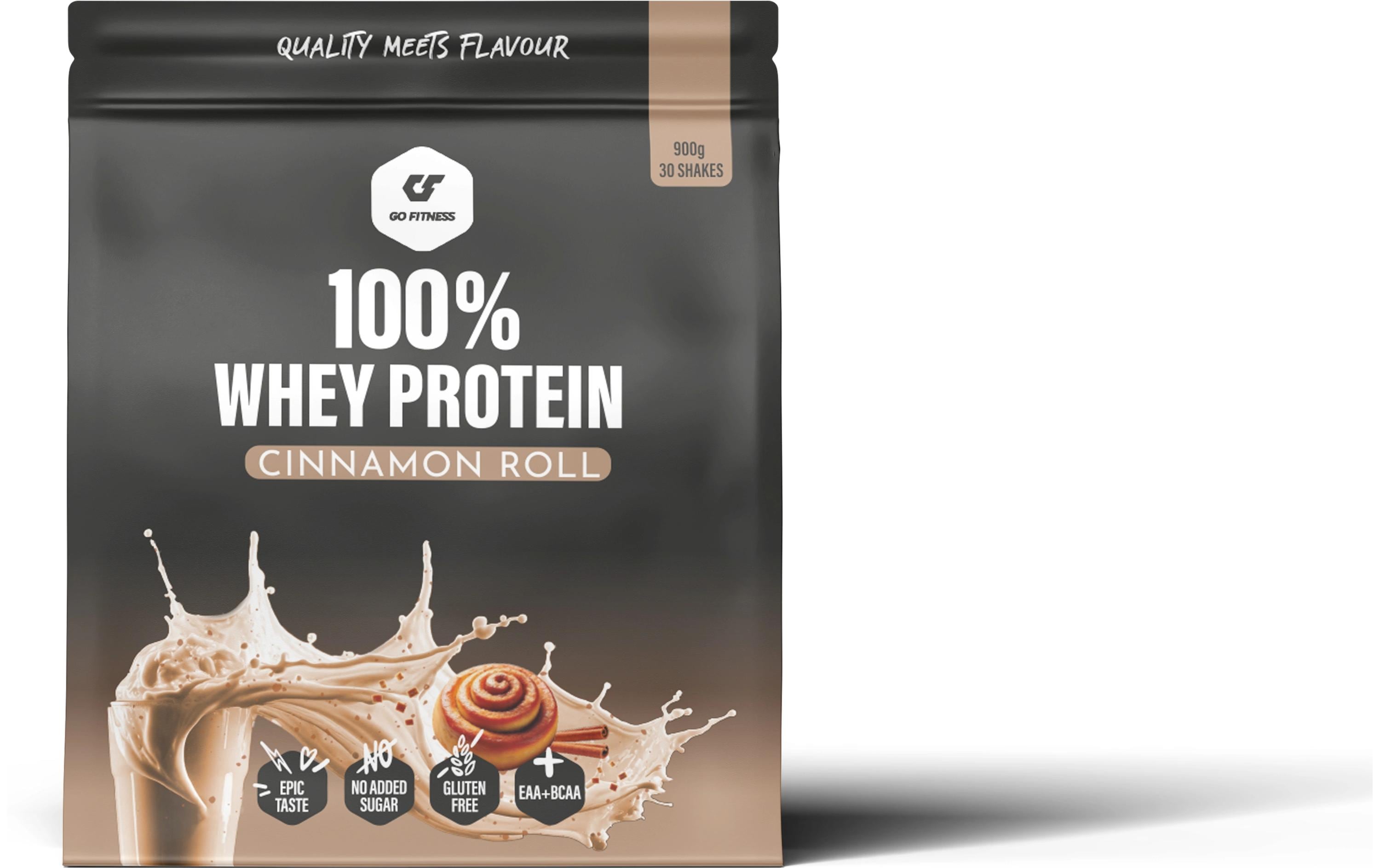 Pulver 100% Whey Protein Zimt 900 gProtein-Pulver