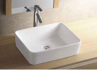 Badstuber Cera K720 keramische waskom 48x37,5cm wit
