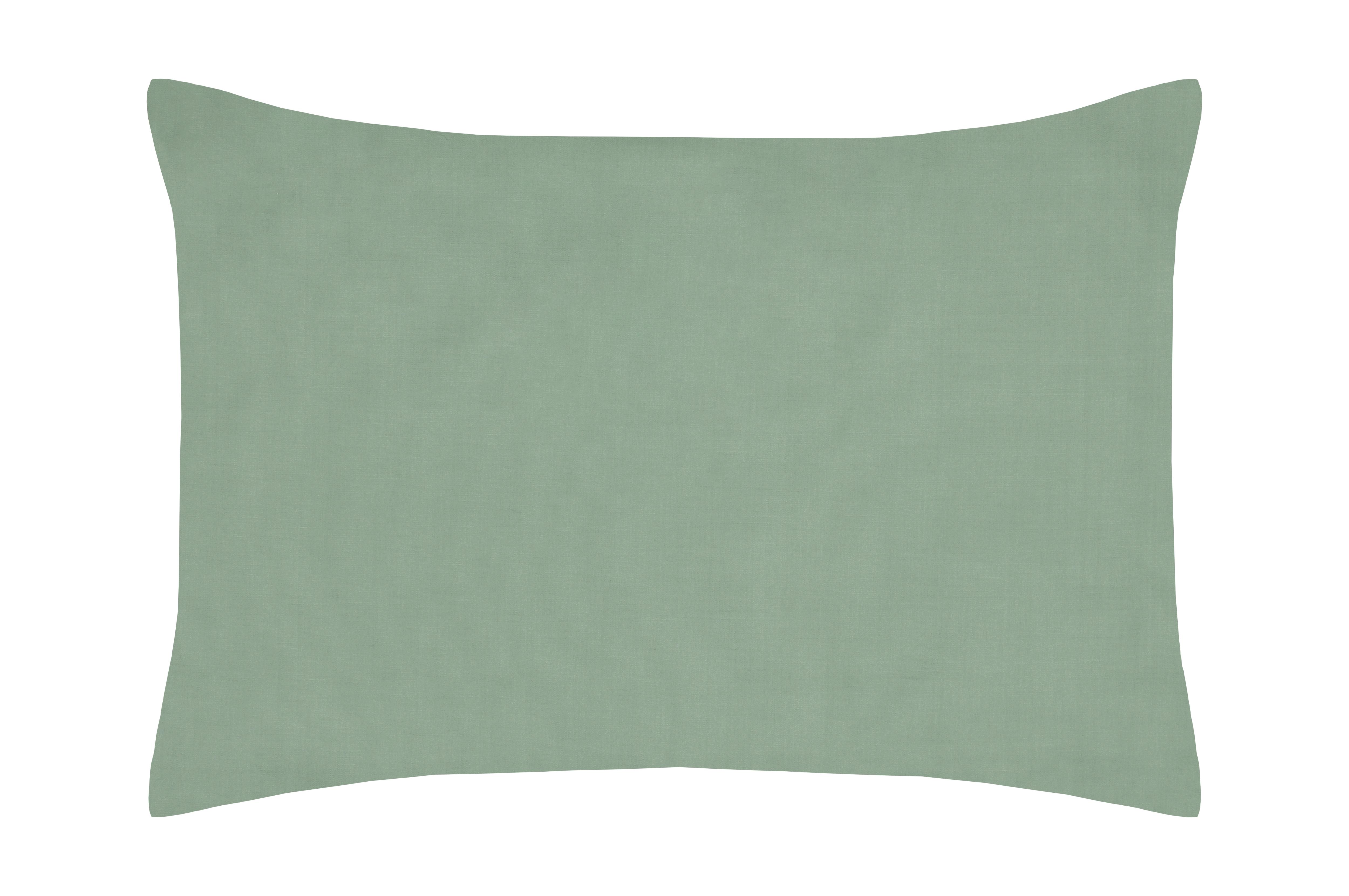 TAIE OREILLER ELYSEE 50X70CM PERCALE VERT