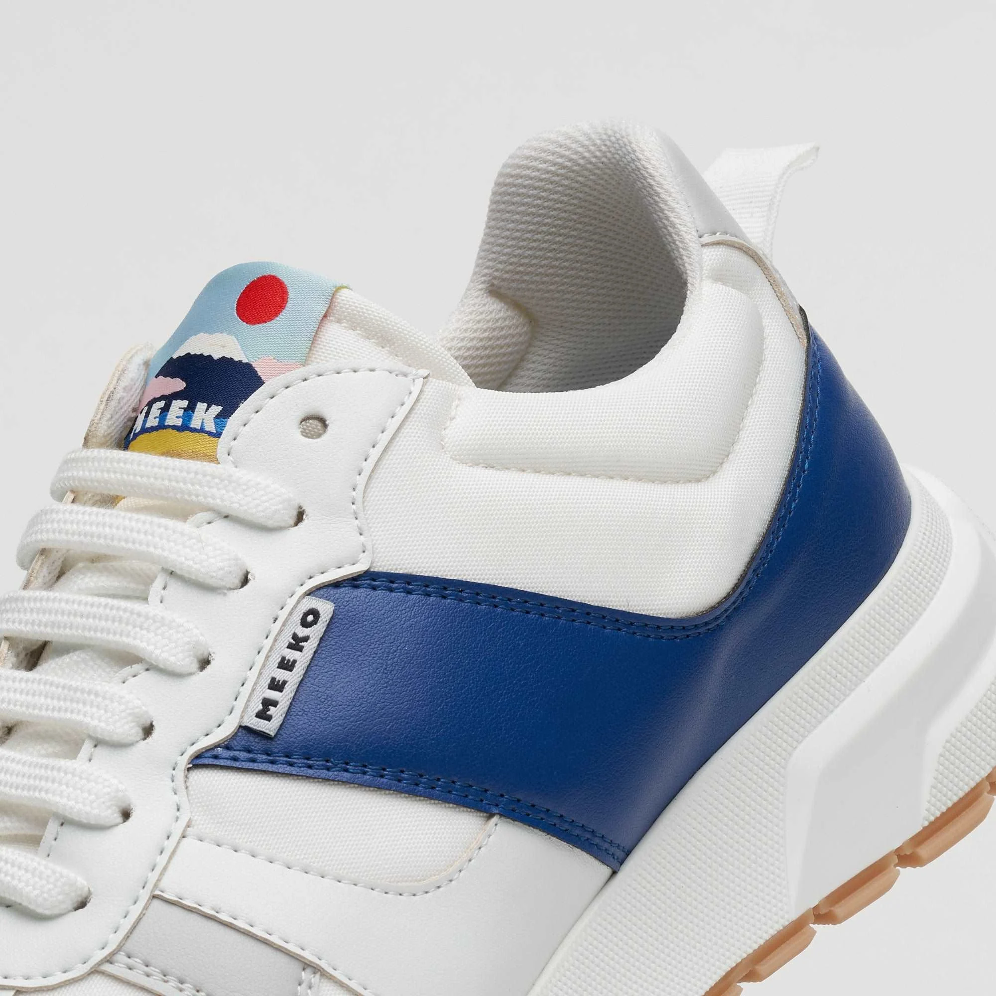 COCO PONGO - KLEIN BLUE - Baskets style running éco-responsables | Bleu