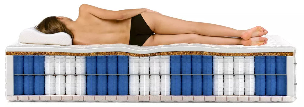 Trae Mobler Koko King 160 x 200 cm Dubbelzijdig Pocketvering Matras