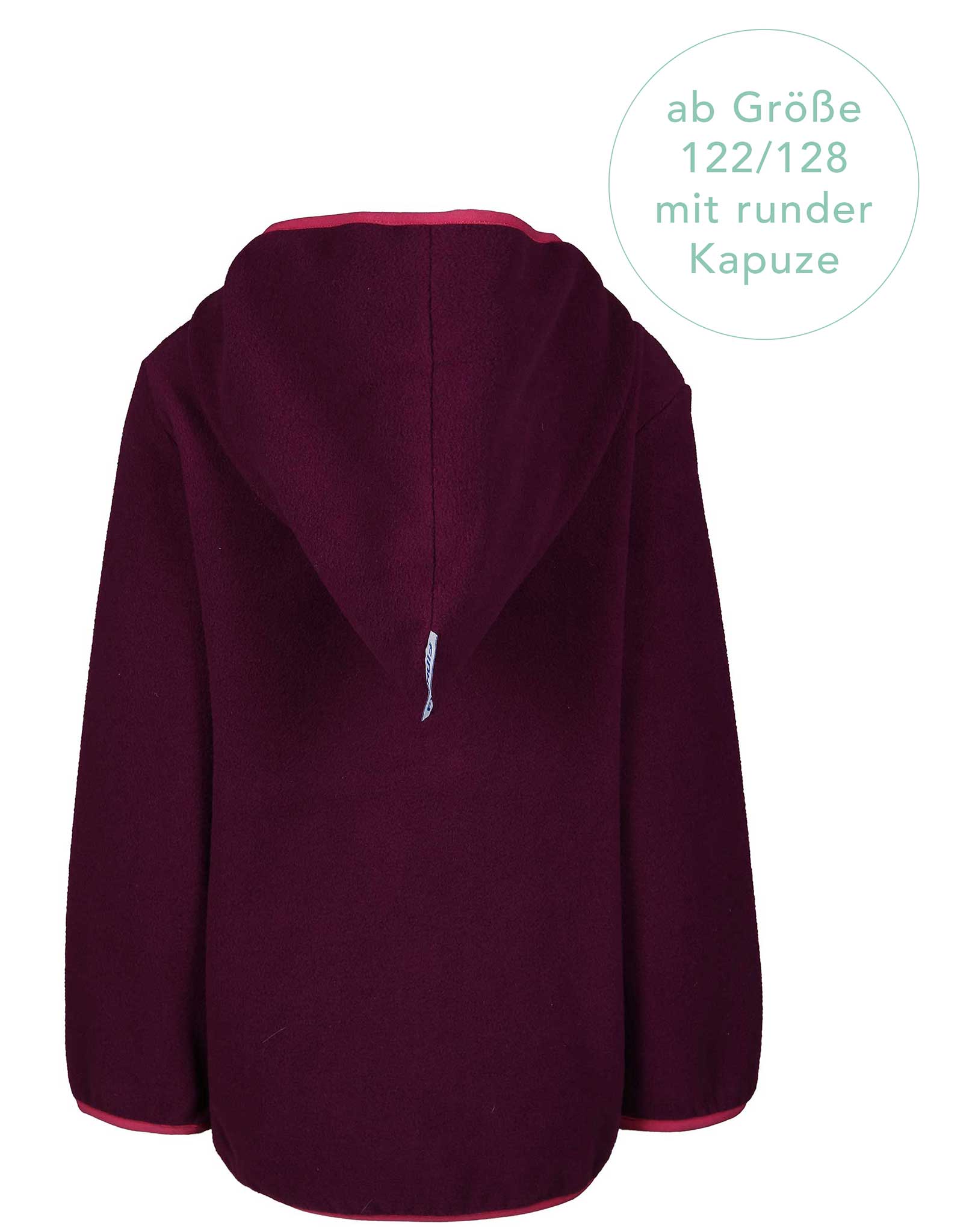 Fleecejacke PAUKKU in purple/raspberry