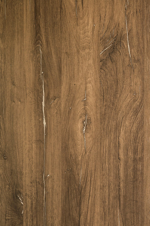 Film adhésif décoratif D-C-Fix Hölzer Flagstaff Oak PVC avec adhésif Bois Structuré Mat et satiné marron L. 200 x l. 67,5 cm