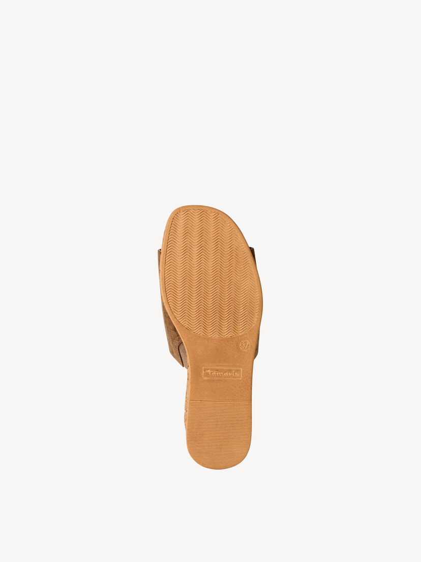 Leren Slipper - bruin