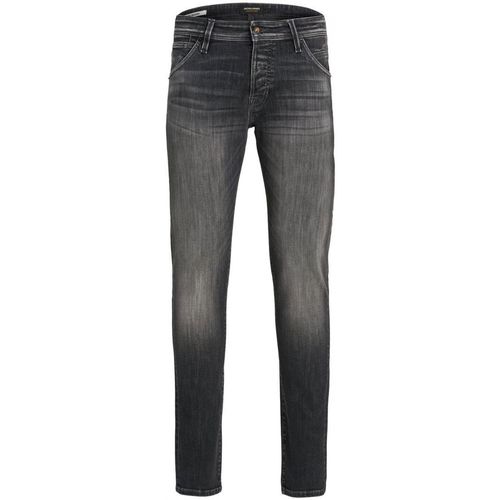 Jack & Jones - 12175890 GLEEN-BLACK DENIM Negro