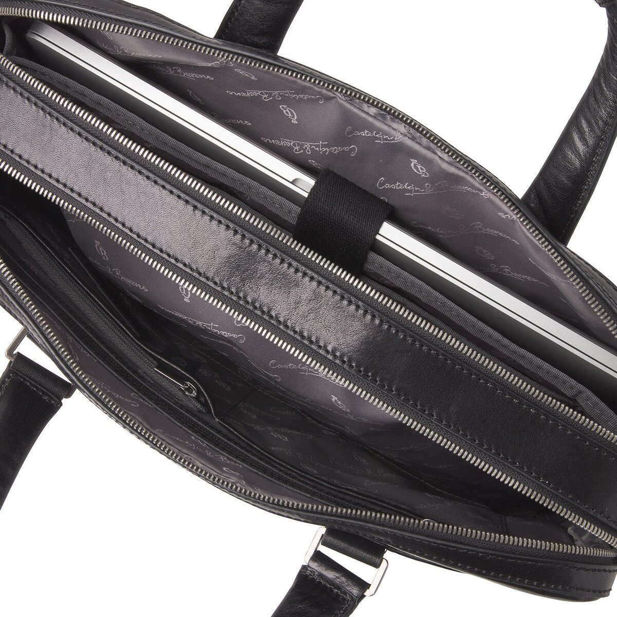 Castelijn & Beerens Gaucho Paul Laptoptas 15,6 inch RFID Zwart