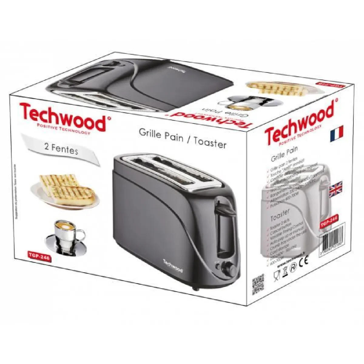 Techwood Isotherme 1.5L - Noir