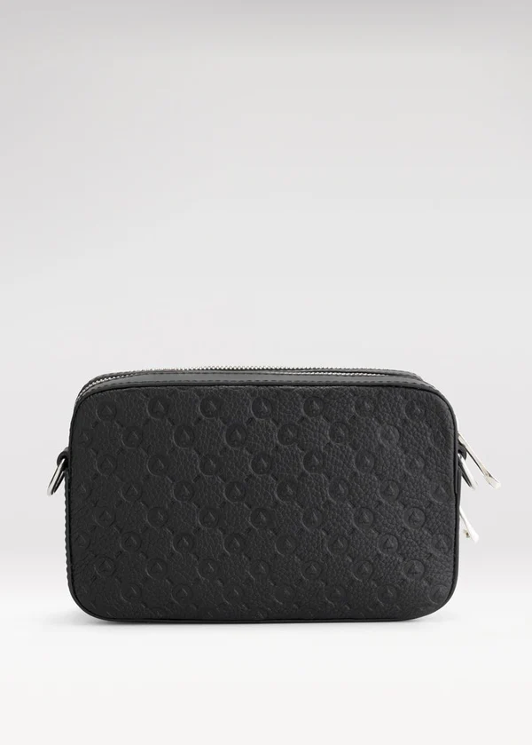 Confirm Monogram Pebble Tas Zwart