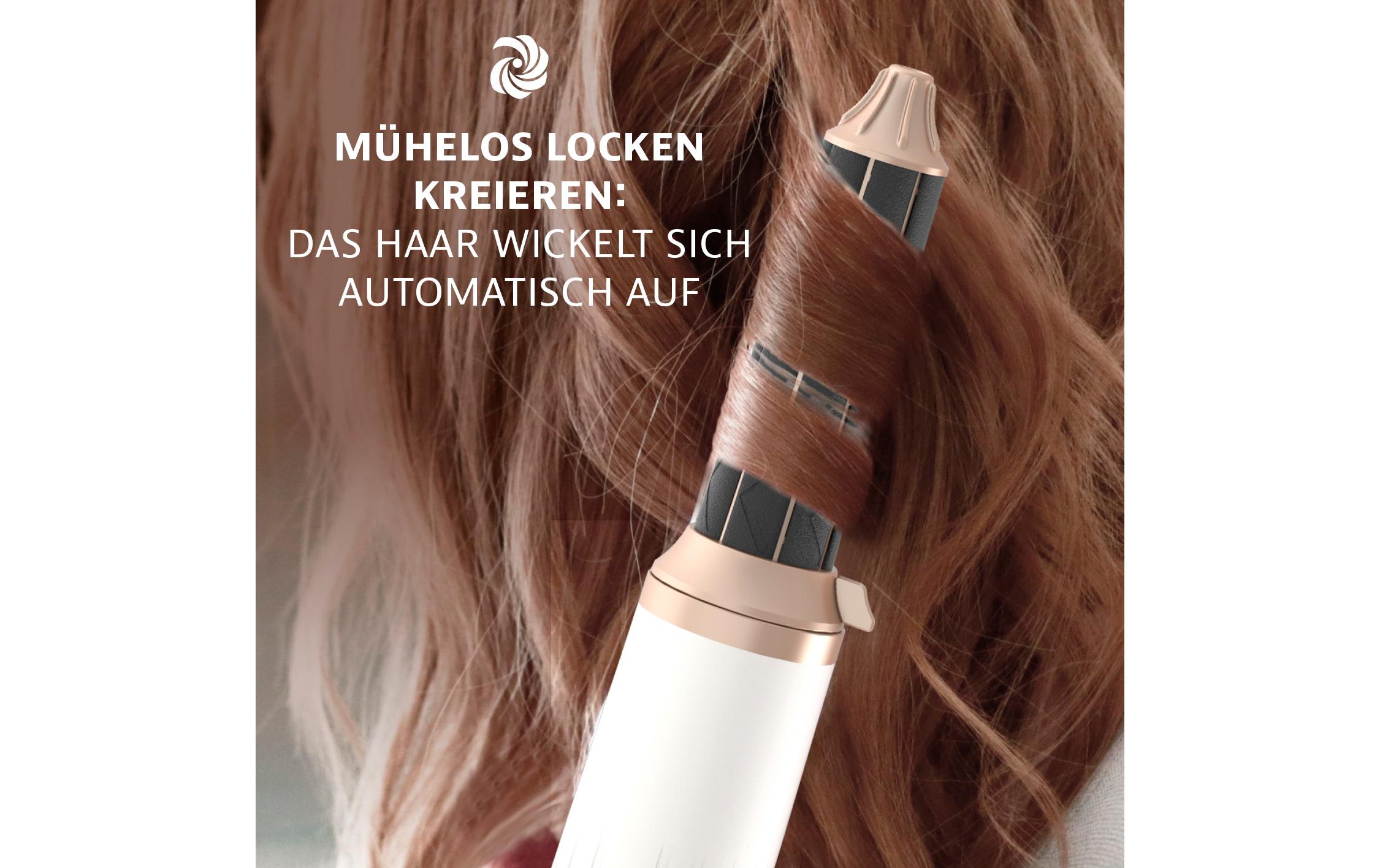 Multistyler Haartrockner mit 8 Aufsätzen, AnthrazitMultifunktions Föhn