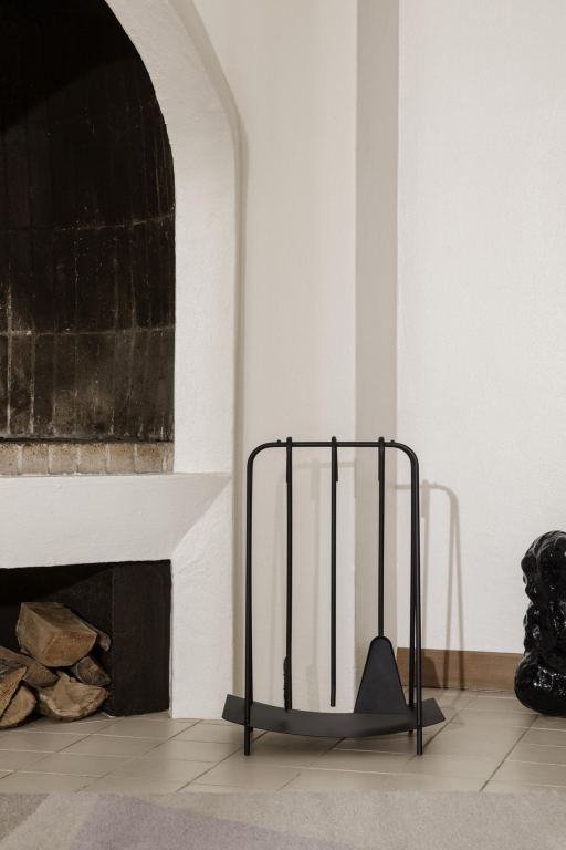 Ferm Living Port openhaardset Zwart