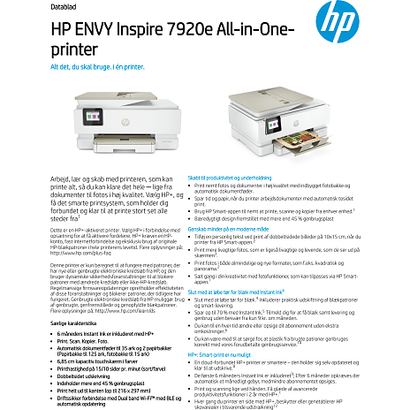 HP ENVY Inspire 7920e AiO