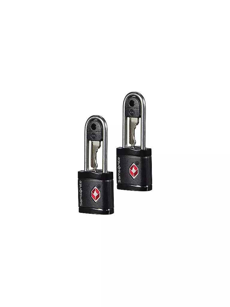 SAMSONITE Schloss KEY LOOK TSA 2er Pkg.  schwarz