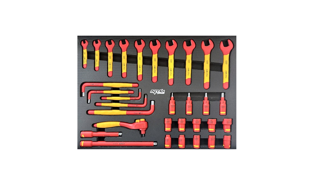 Værkstedsvogn VDE 46 dele - SP Tools