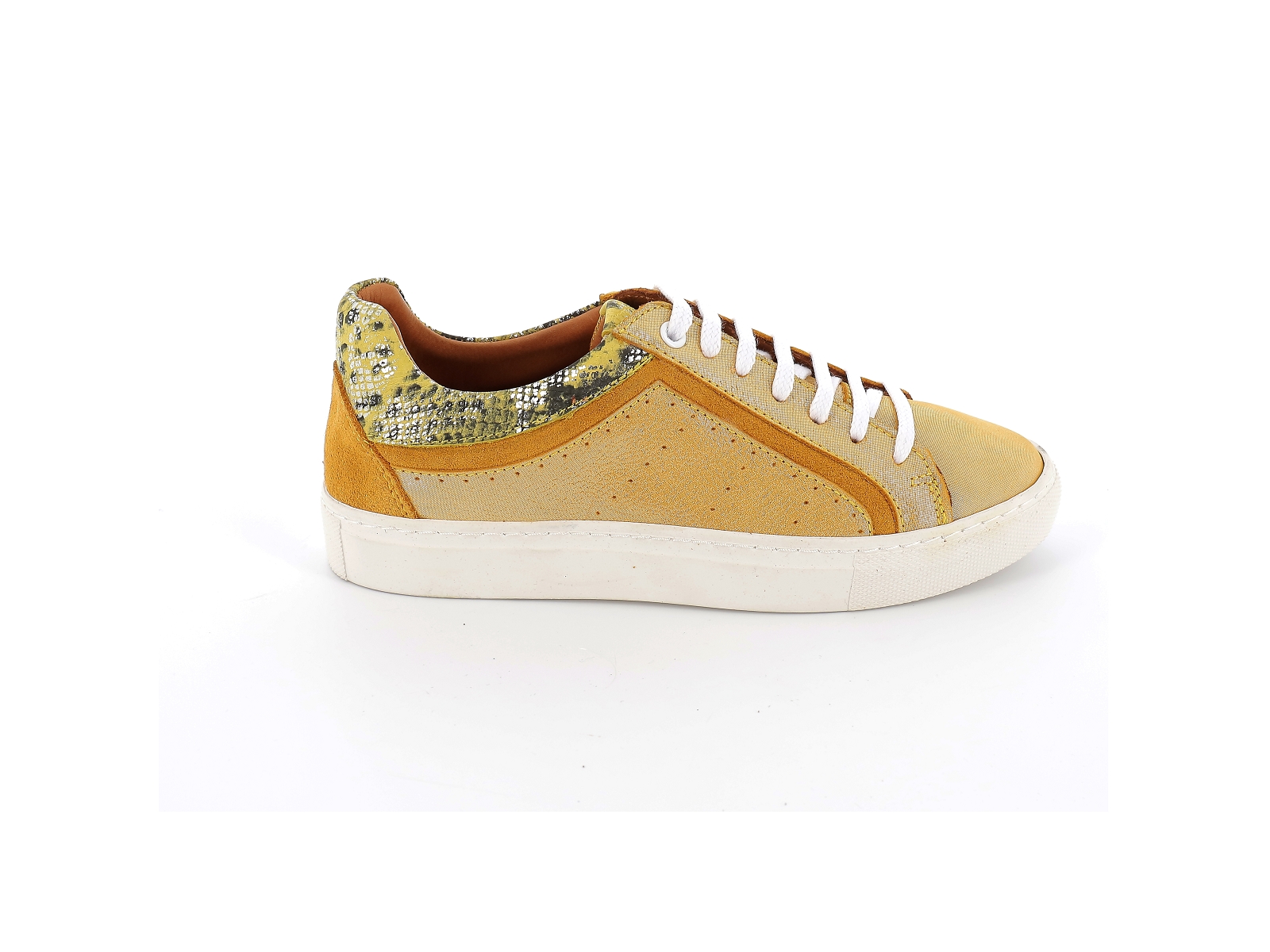 K brand-CLAN Cuir Jaune