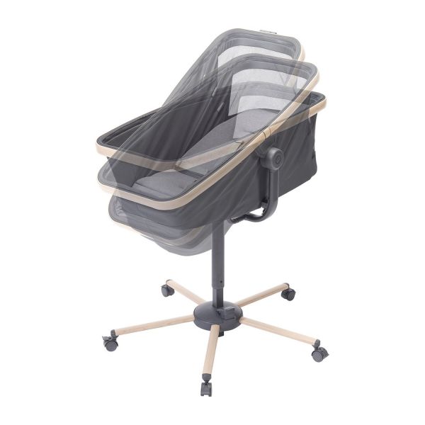 Maxi-Cosi Alba 3-in-1 Kinderstoel - Ligstoel - Wieg - Beyond Green