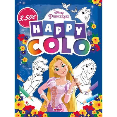 DISNEY PRINCESSES - HAPPY COLO (RAIPONCE ET MULAN)