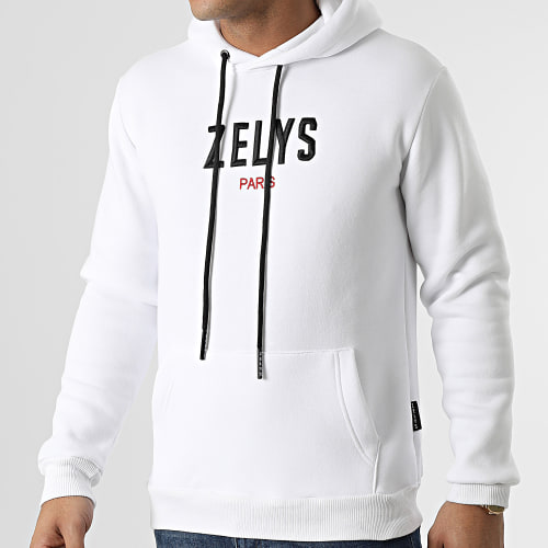 Sweat Capuche Lbia Blanc
