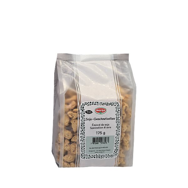 MORGA Soja-Geschnetzeltes Fleischersatz Bio Btl 175 g