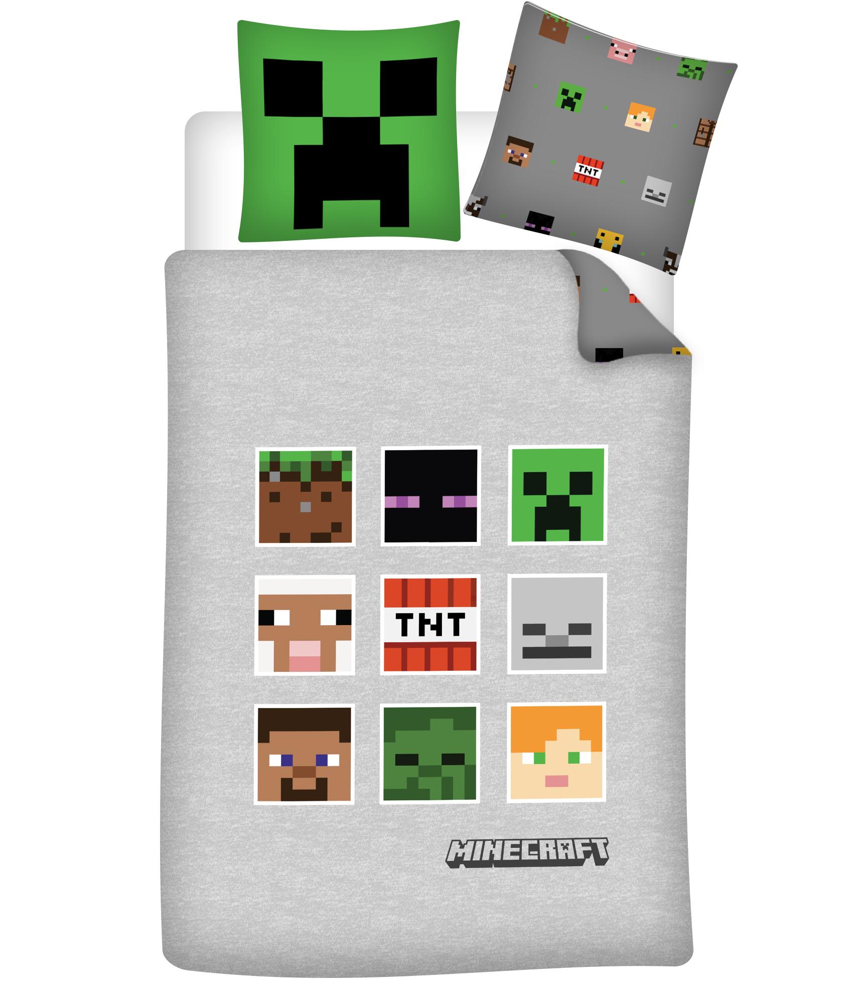 PARURE 140X200CM MINECRAFT