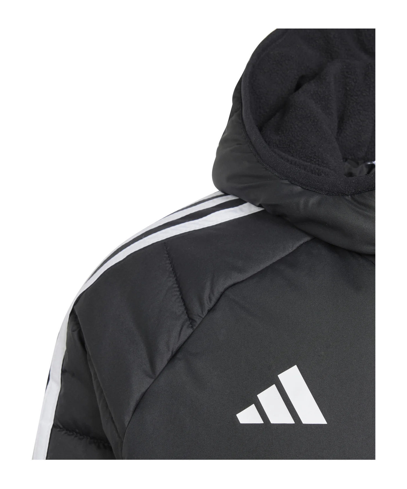 adidas Tiro 24 Winterjacke Kids Schwarz Weiss