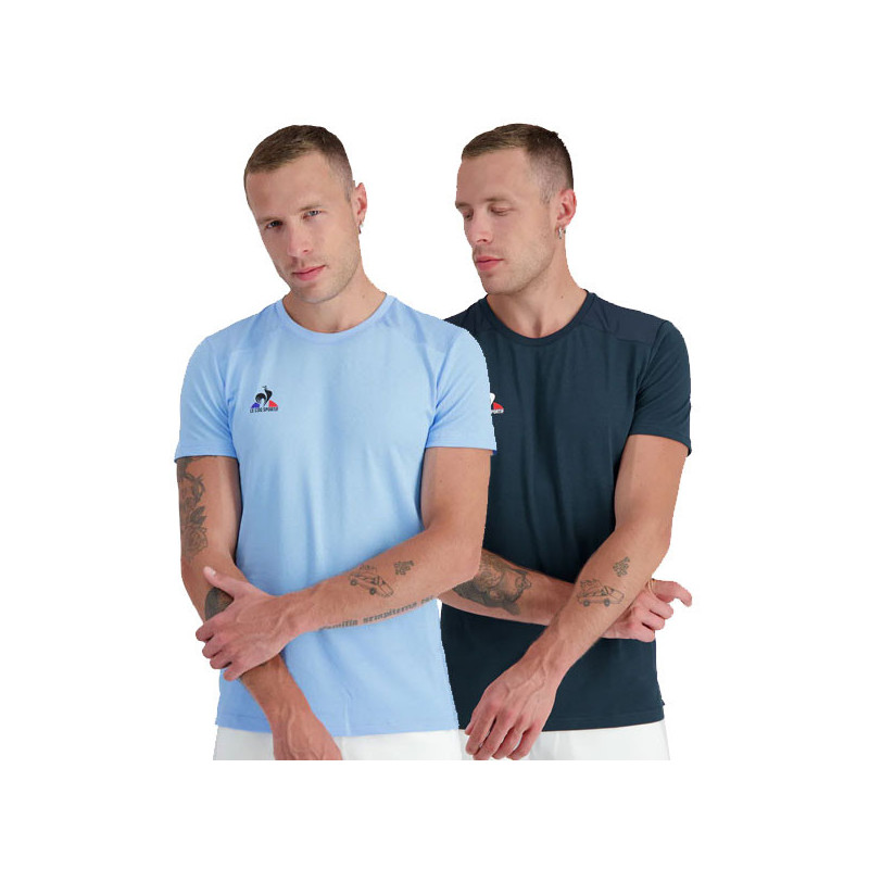 Tee-shirt Le Coq Sportif Tennis N4 bleu