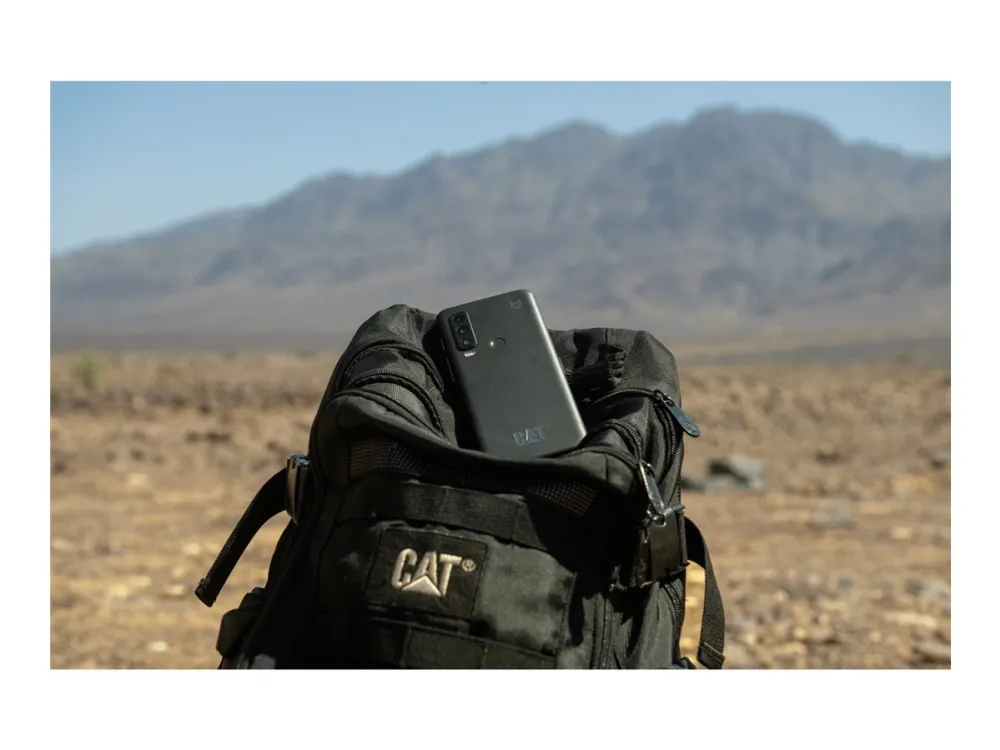 CAT S75 - 5G smartphone - dual-SIM - RAM 6 GB / Intern hukommelse 128 GB - microSD slot (120 Hz) - 3x bagkamera 50 MP, 8 MP, 2 MP - front camera 8 MP