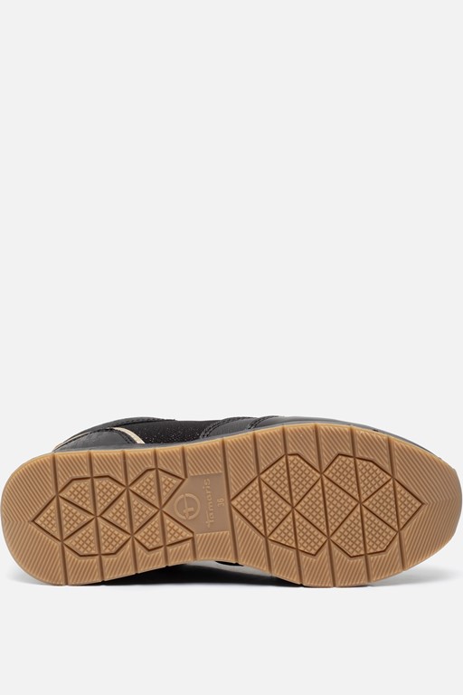 Tamaris Sneakers zwart Textiel