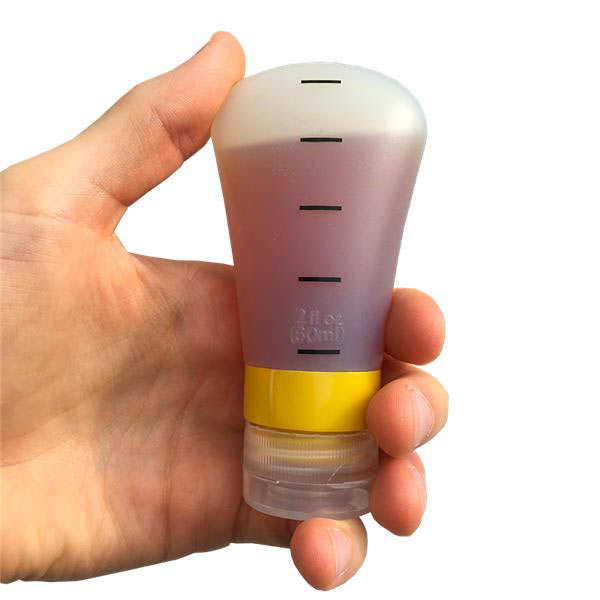 Fiole rechargeable pour gels meltonic