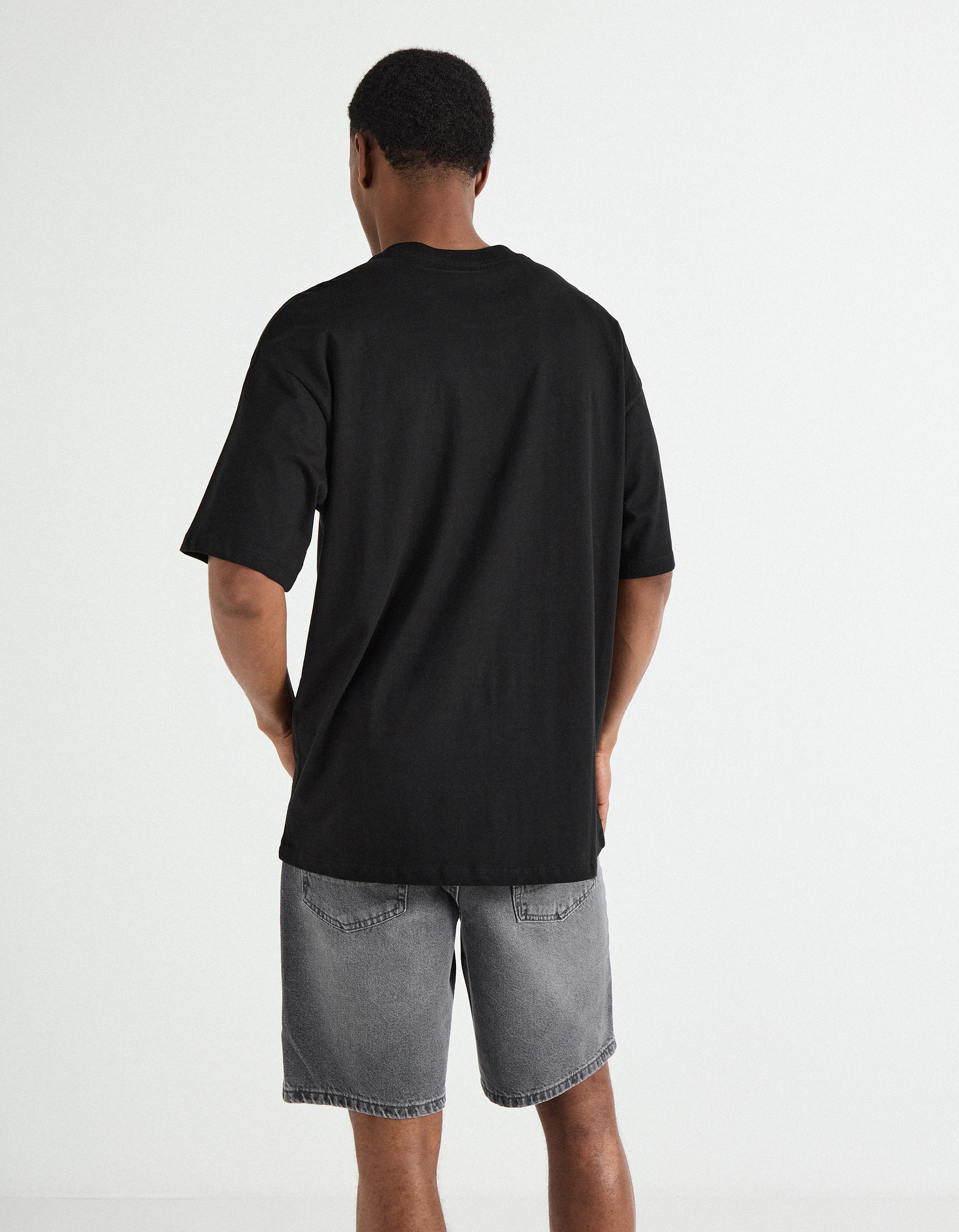 T-shirt 'Nirvana', Homem, Preto