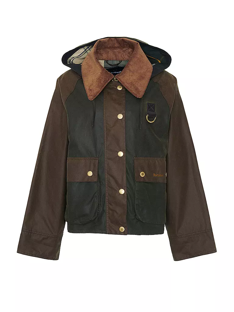 BARBOUR Jacke REIGHTON WAX olive