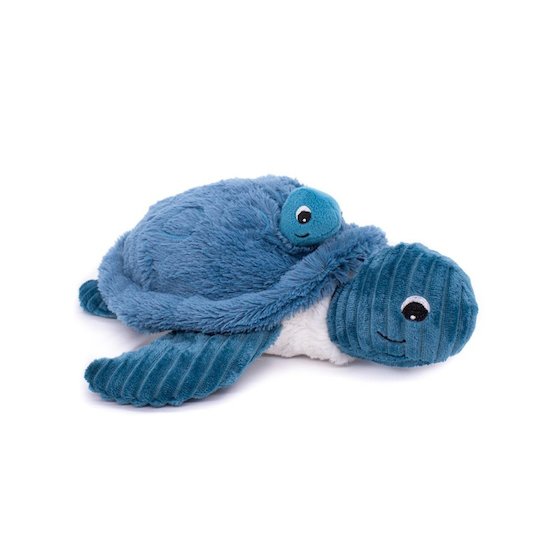 Ptipotos Peluche Sauvenou et son bébé   Bleu        de               Les Déglingos