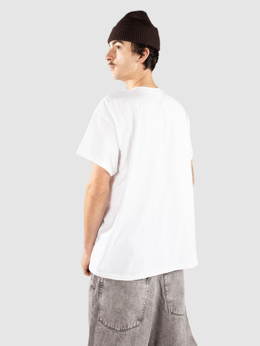 A.LAB Ripple Rave Oval T-Shirt blanc white