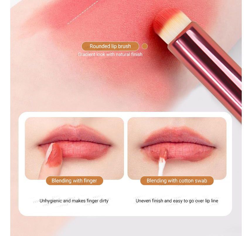 REGENBOOG - Lippenborstel - One Size