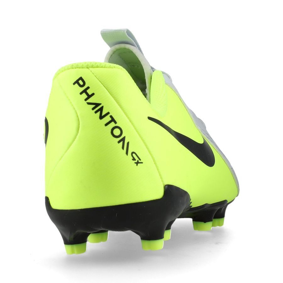 Nike Phantom GX II Academy MG Mad Voltage - Argenté/Noir/Jaune Fluo Enfant