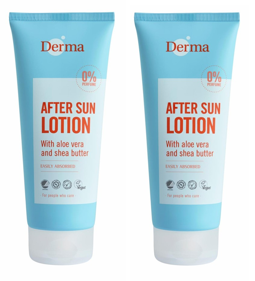 Derma - 2 x After Sun Lotion 200 ml