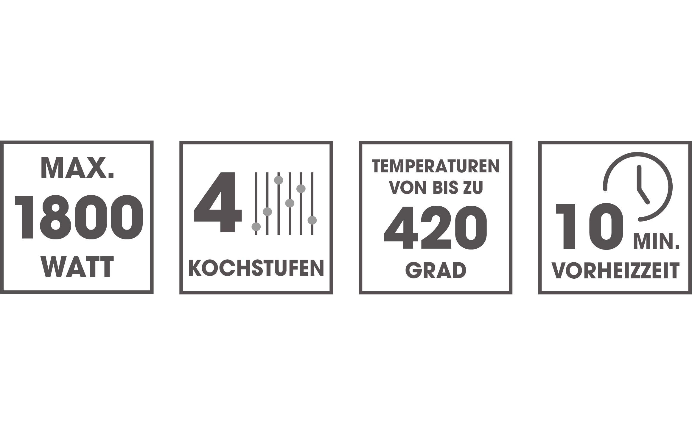 Pizzaofen Ø 30 cm, SchwarzPizza-Maker