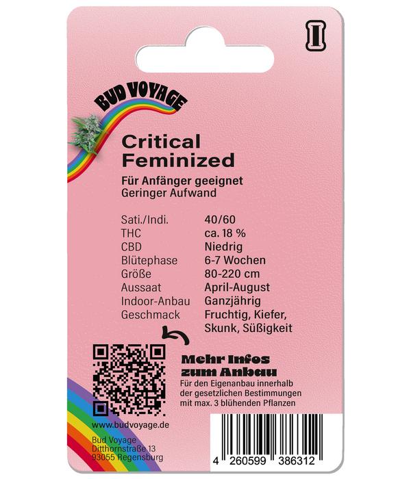 Bud Voyage Hanfsamen Medi-Rest Critical, 3