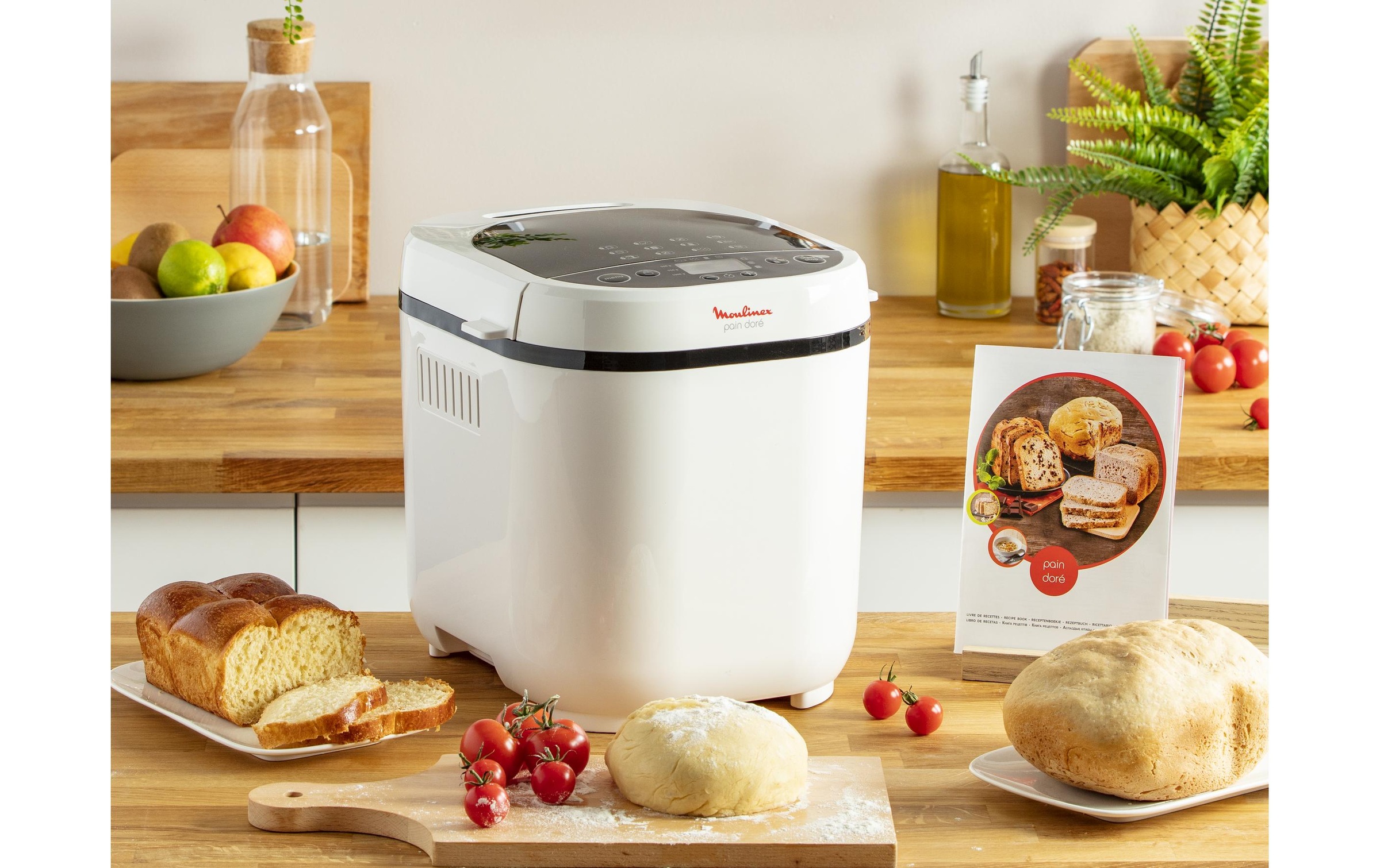 Moulinex Brotbackautomat »Pain Doré« 12 Programme 720 W