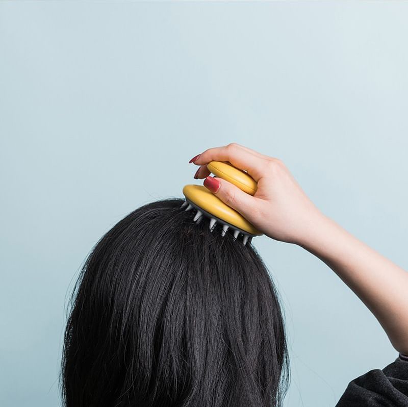 Fondes - Siliconen Hoofdhuid Massager