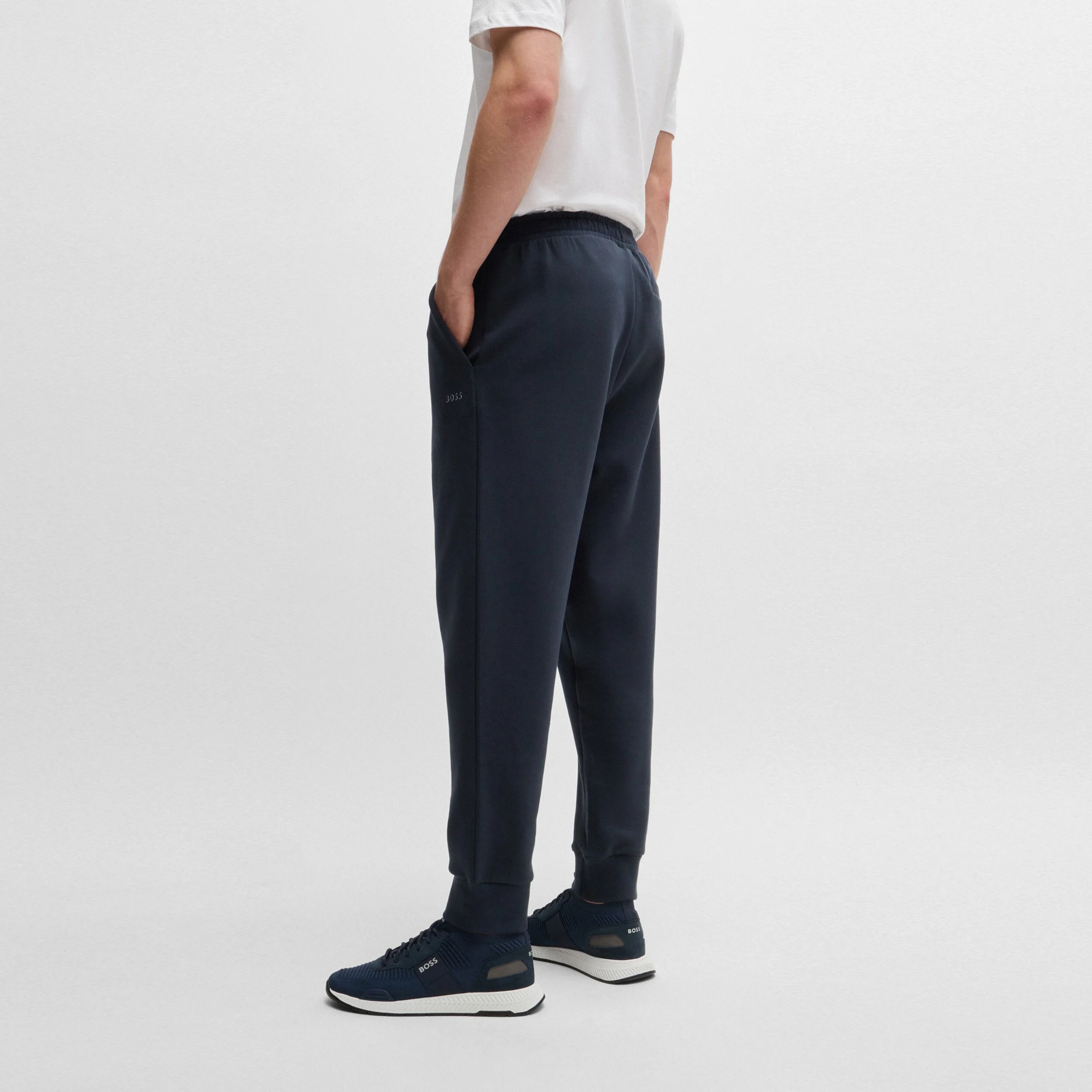BOSS Hadiko Pantalon Survêtement Hommes - Bleu Foncé