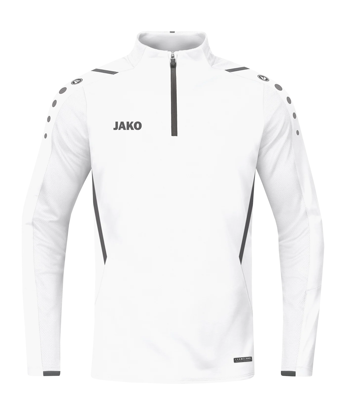 JAKO Challenge Ziptop Kids Weiss Grau F02
