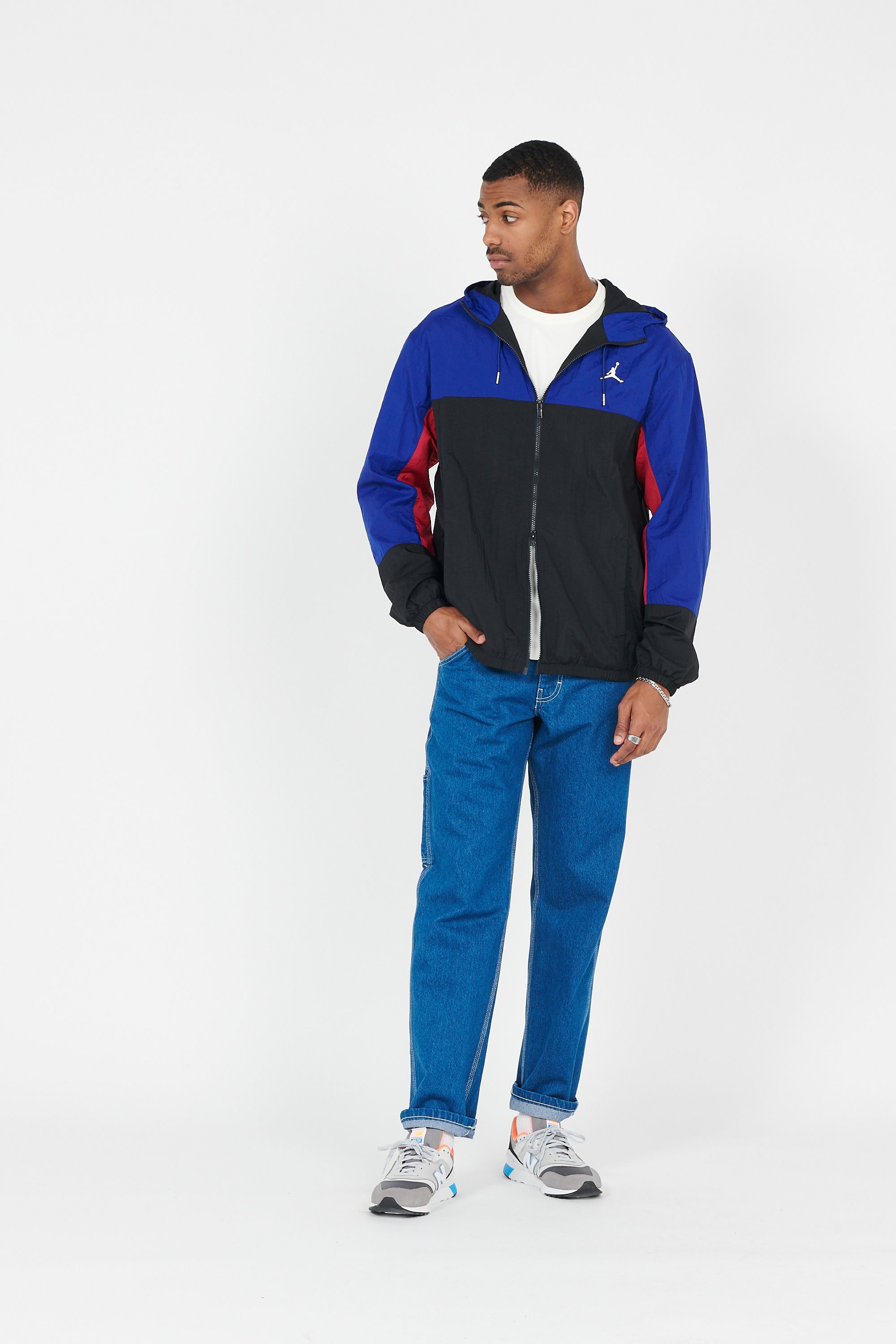 NIKE Blouson M J SPRT DNA STMT JKT Bleu