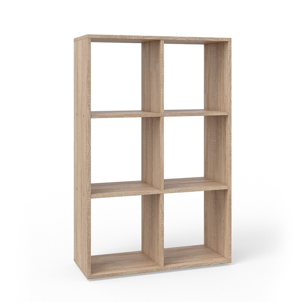 Vicco Raumteiler Bücherregal Standregal Aktenregal Regal 6 Sonoma